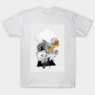 collage art (girl) T-Shirt